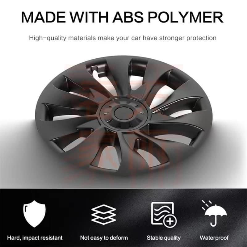 Tesla Model 3 18 Inch Hubcaps Wheel Cover.