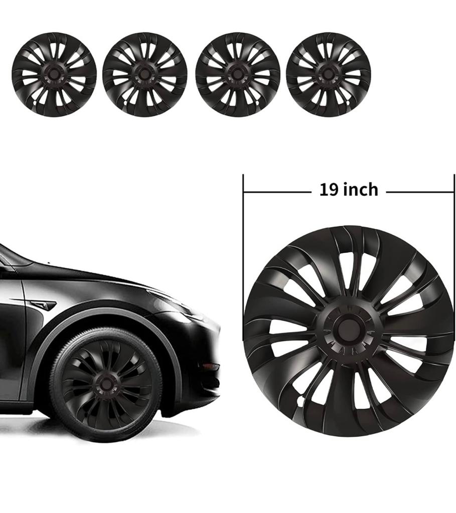 Tesla Model Y Hubcaps 19 Inch Wheel Cover
