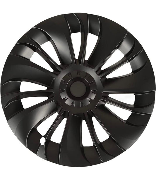 Tesla Model Y Hubcaps 19 Inch Wheel Cover Matte Black