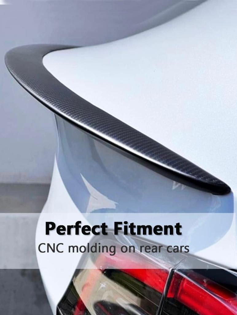 Real Carbon Fiber Performance spoiler Tesla Model Y