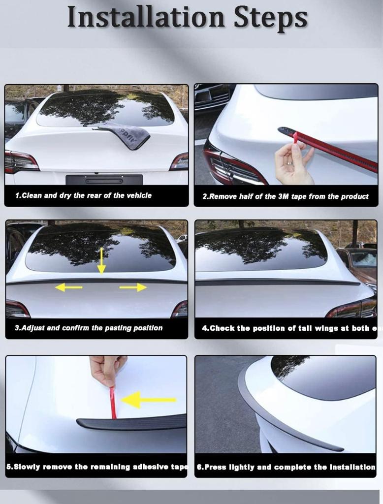 Performance Spoiler Tesla Model 3