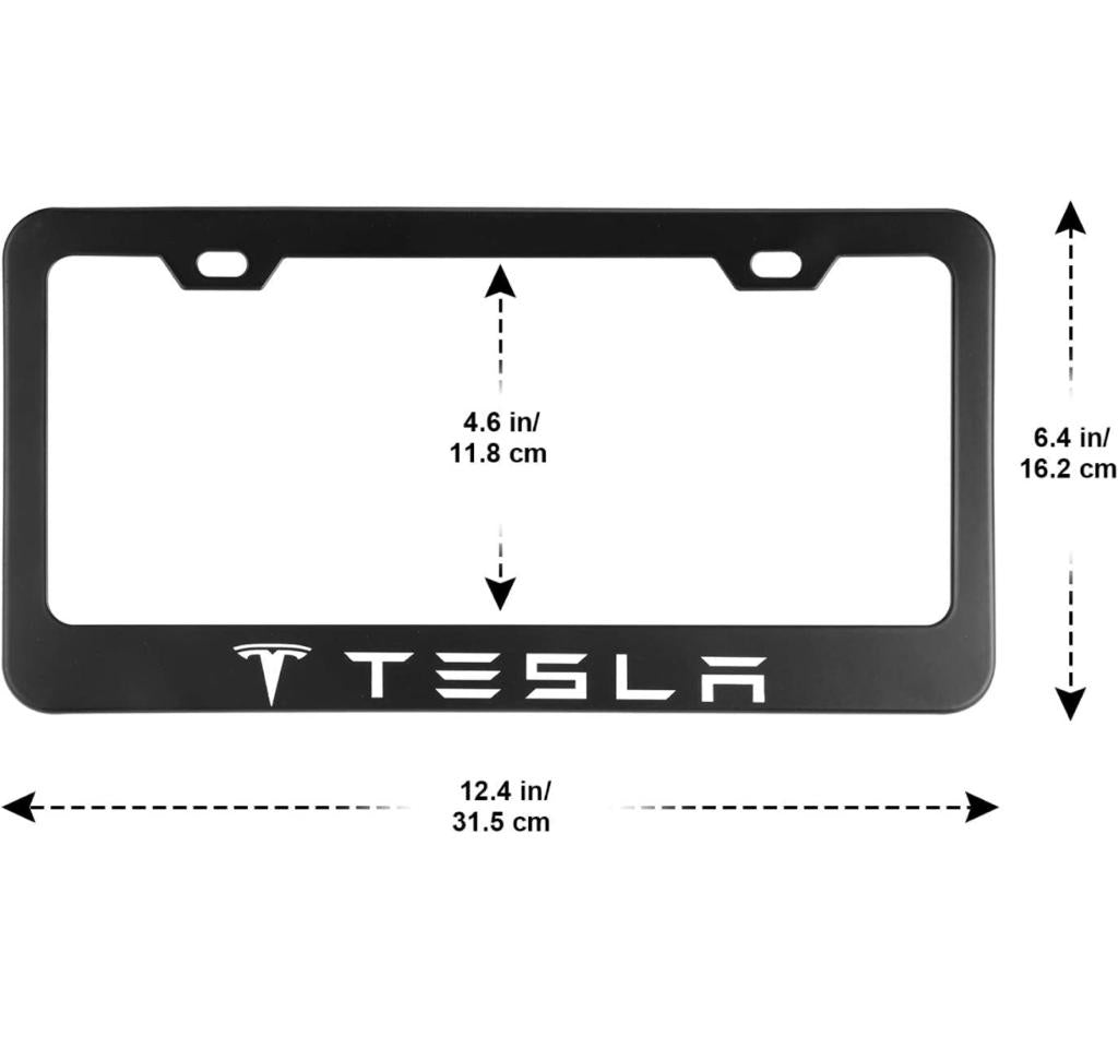 Tesla License Plate Frame