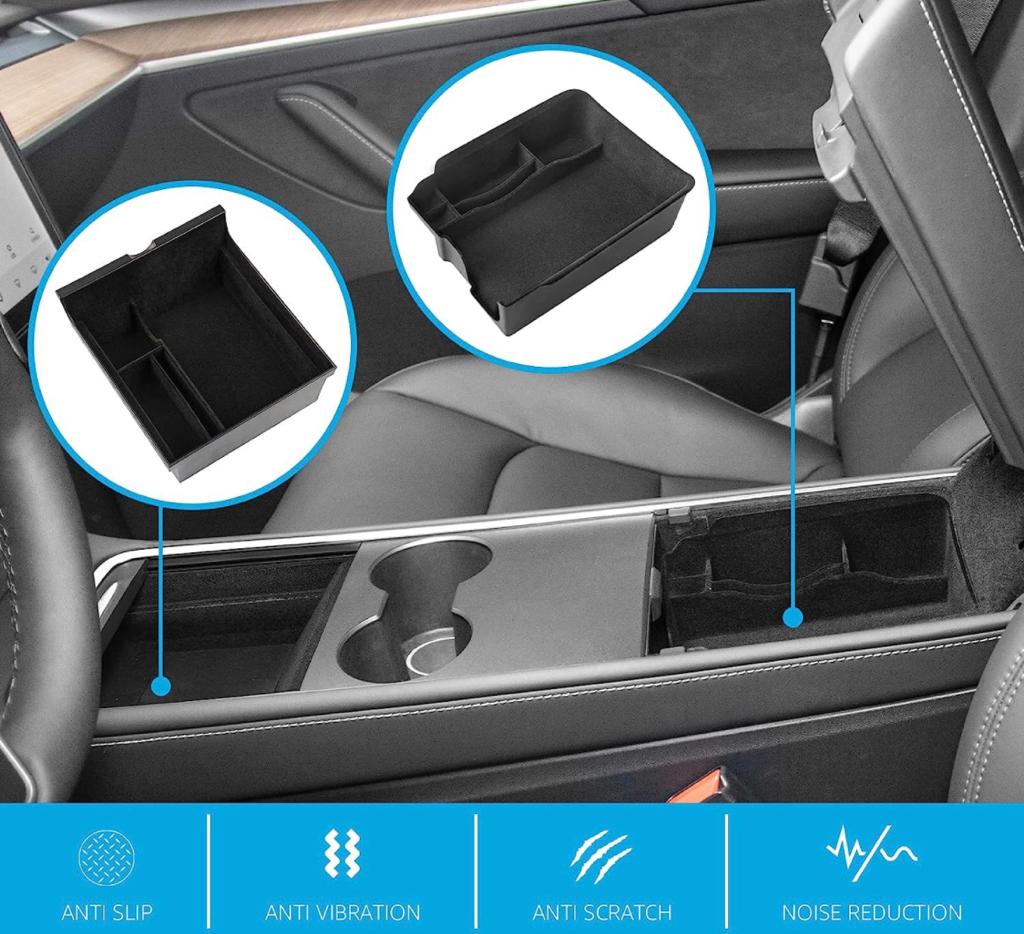 Center Console Organizer Tray Tesla model 3 & Y