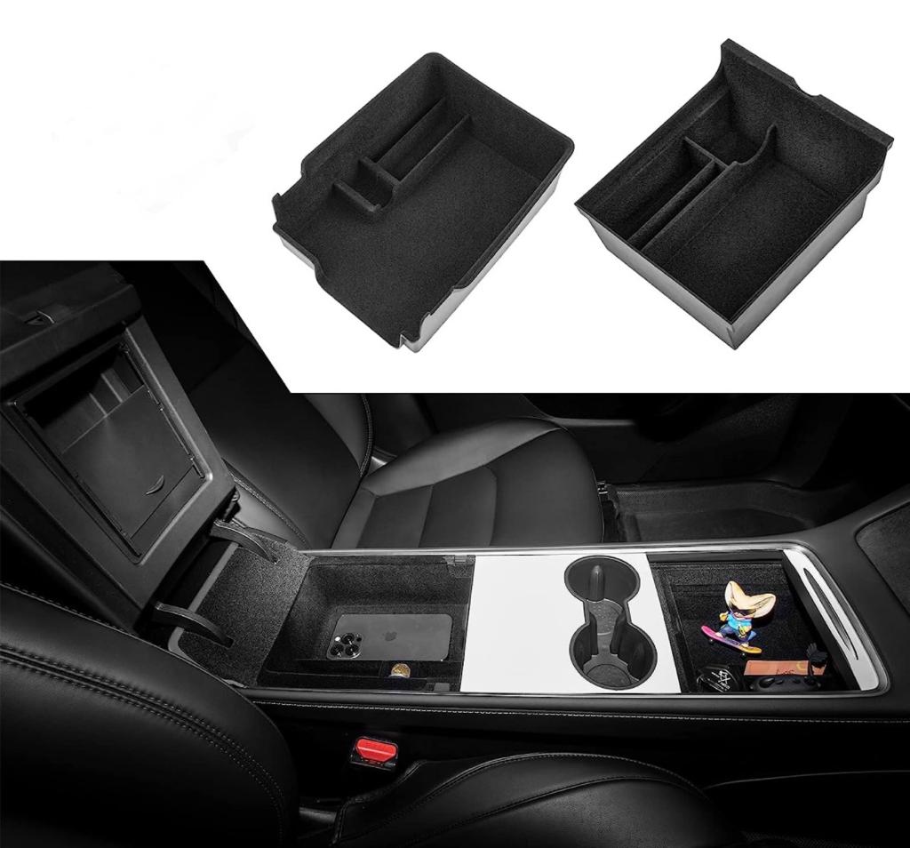 Center Console Organizer Tray Tesla model 3 & Y