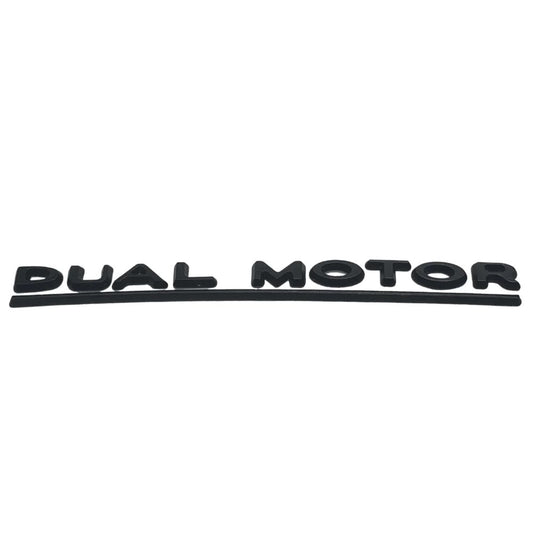Tesla DUAL MOTOR Emblem