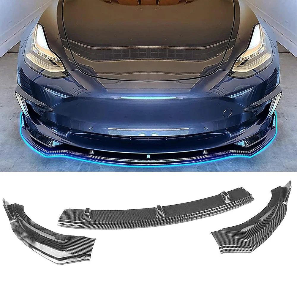 Front Bumper Lip Tesla Model 3