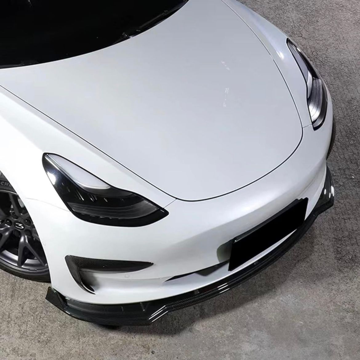 Front Bumper Lip Tesla Model 3