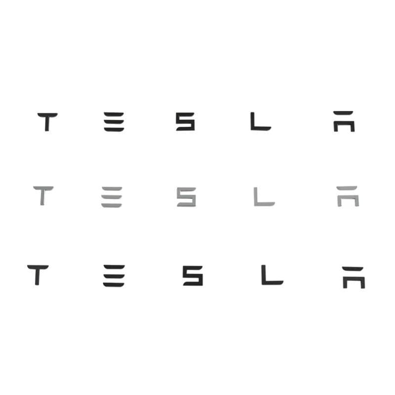 3D Tesla Letters