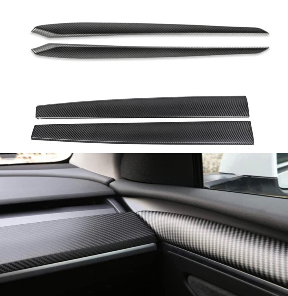 Dashboard and Front Door Trim Panel cover Tesla model 3 & Y