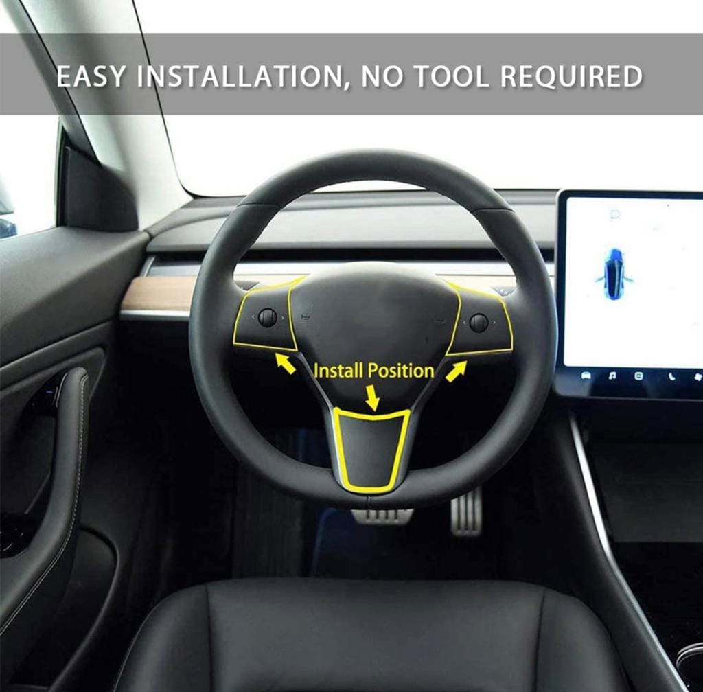 Tesla Model 3/Y Steering Wheel Cover