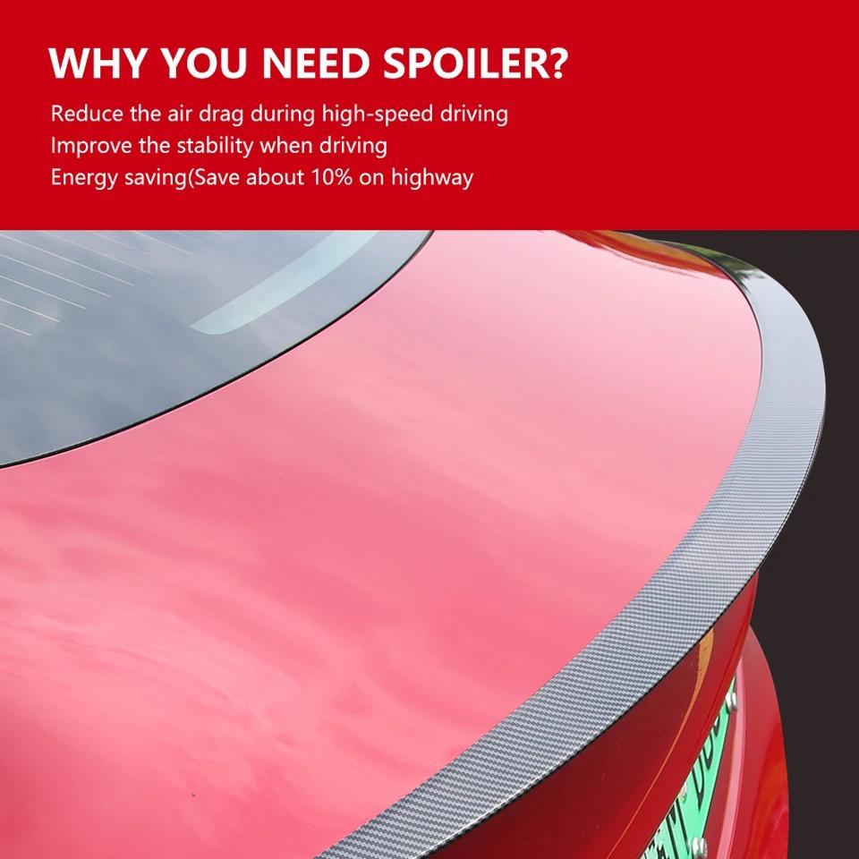 Rear Spoiler for Tesla Model 3