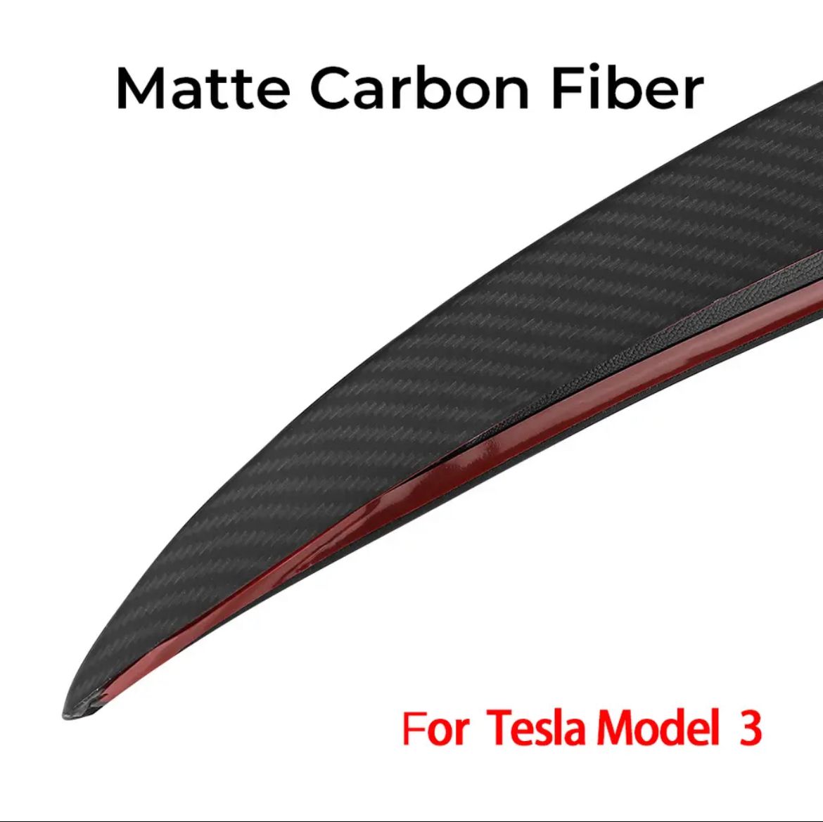 Rear Spoiler for Tesla Model 3