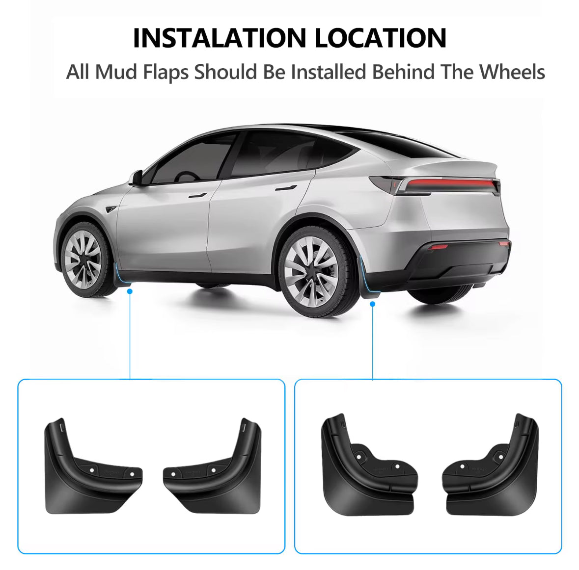 Model Y Juniper Mud Flaps