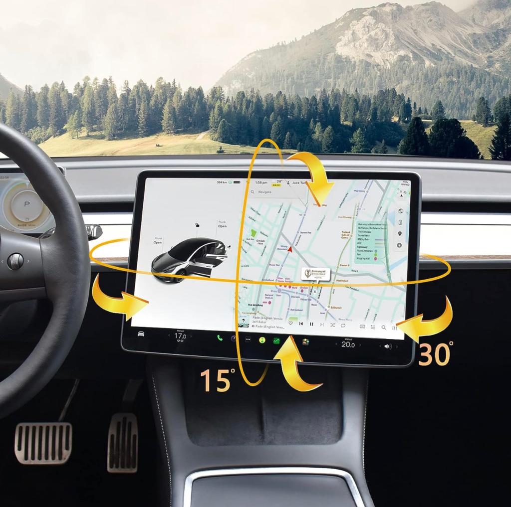 Screen Swivel Mount Tesla Model 3 & Y