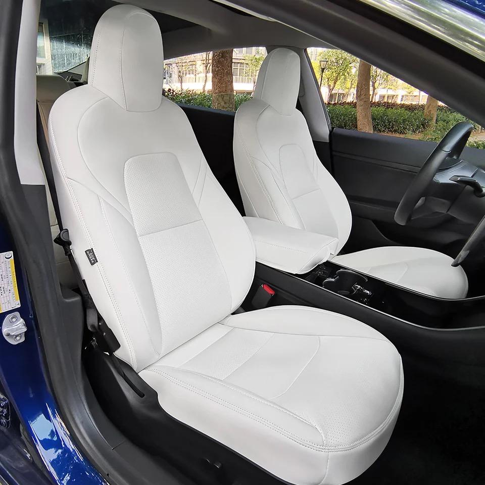 Seat Covers, PU Leather Tesla Model 3 & Y